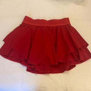 Lululemon Court Rival High Rise Tennis Skirt